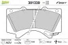 Гальмівні колодки дискові TOYOTA LandCruiser/Prado "2,8-4,7 "F "08>> Valeo 301339 (фото 1)
