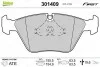 Тормозные колодки дисковые BMW 5(E39) &quot;2,0-3,5 &quot;F &quot;95-04 Valeo 301409 (фото 1)
