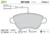 Тормозные колодки дисковые ALFA/CITROEN/FIAT/PEUGEOT Mito/Bravo/Doblo/Bipper &quot;1,2-1,9 &quot;F &quot;01&gt;&gt; Valeo 301426 (фото 2)