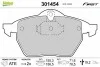 Тормозные колодки дисковые OPEL AstraG/ZafiraA &quot;1,6-2,2 &quot;F &quot;98-05 Valeo 301454 (фото 1)