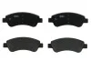 Тормозные колодки дисковые CITROEN/PEUGEOT Berlingo/C2/C3/C4/208/307/Partner &quot;1,0-2,0 &quot;F &quot;96&gt;&gt; Valeo 301464 (фото 1)