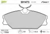 Тормозные колодки дисковые RENAULT Clio/Laguna/Megane &quot;1,4-2,9 &quot;F &quot;96-06 Valeo 301473 (фото 1)