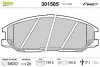 Колодки гальмівні HYUNDAI P. H-1/SANTA FE 01- Valeo 301505 (фото 1)