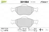 Гальмівні колодки дискові FORD/MAZDA Fiesta/Fusion/Ka/Puma/Street/121/2 "1,25-1,8 "F "95-12 Valeo 301564 (фото 1)