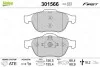 Тормозные колодки дисковые RENAULT Laguna &quot;1,6-2,2 &quot;F &quot;01&gt;&gt; Valeo 301566 (фото 1)