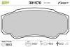 Тормозные колодки дисковые CITROEN/FIAT/PEUGEOT Jumper/Ducato/Boxer &quot;2,0-2,8 &quot;R &quot;00&gt;&gt; Valeo 301570 (фото 1)