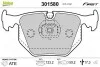 Тормозные колодки дисковые ALPINA/BMW/LANDROVER D3/3/5/7/X3/X5/Z4/Z8/RangeRover &quot;2,0-5,6 &quot;R &quot;90-13 Valeo 301580 (фото 1)
