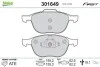 Тормозные колодки дисковые FORD/MAZDA/VOLVO Focus/Kuga/3/5/C30/C70/S40/V40/V50 &quot;1,0-2,5 &quot;F &quot;03&gt;&gt; Valeo 301649 (фото 2)