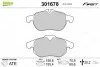 Гальмівні колодки дискові CADILLAC/FIAT/HYUNDAI/OPEL/SAAB BLS/GSantaFe/VectraC "1,6-3,2 "F "02>> Valeo 301678 (фото 1)