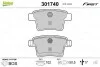 Тормозные колодки дисковые FORD Mondeo III &quot;1,8-3,0 &quot;R &quot;00-07 Valeo 301740 (фото 1)