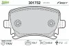 Комплект тормозных колодок, дисковый тормоз Valeo 301752 (фото 2)