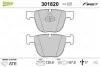 Тормозные колодки дисковые BMW 1/3/5/6/7/X5/X6 &quot;3,0-6,0 &quot;R &quot;01&gt;&gt; Valeo 301820 (фото 1)