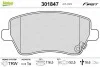 Тормозные колодки дисковые OPEL/SUZUKI Agila/Splash/Swift &quot;1,0-1,6 &quot;F &quot;05&gt;&gt; Valeo 301847 (фото 1)
