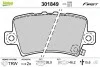 Тормозные колодки дисковые HONDA Civic &quot;1,4-2,2 &quot;R &quot;05&gt;&gt; Valeo 301849 (фото 1)