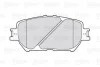 Гальмівні колодки дискові TOYOTA Camry "2,4-3,0 "F "01-06 Valeo 301862 (фото 2)