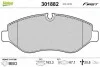 Тормозные колодки дисковые MB/VW Sprinter/Viano/Vito/Crafter &quot;1,8-3,7 &quot;F &quot;03&gt;&gt; Valeo 301882 (фото 1)