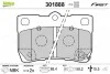 Тормозные колодки дисковые LEXUS GS/IS &quot;2,2-4,3 &quot;R &quot;05-13 Valeo 301888 (фото 1)