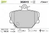 Тормозные колодки дисковые SMART Cabrio/CityCoupe/Fortwo/Roadster &quot;0,6-0,8 &quot;F &quot;98-07 Valeo 302015 (фото 1)
