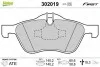 Тормозные колодки дисковые MINI Cooper/One "1,4-1,6 "F "01-07 302019