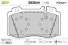 Тормозные колодки дисковые MERCEDES C-Class/CLK/CLS/E-Class/S-Class/SL/SLK &quot;1,8-6,0 &quot;F &quot;92-12 Valeo 302044 (фото 1)
