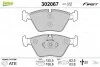 Тормозные колодки дисковые BMW/MG 3(E46)/X3(E83)/Z4(E85,86)/180/190/260 &quot;2,0-4,6 &quot;F &quot;99-11 Valeo 302067 (фото 1)