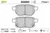 Тормозные колодки дисковые LEXUS/SUBARU/TOYOTA CT/Trezia/Auris/Corolla/Prius/Yaris "1,0-1,8 "R "05>> 302085