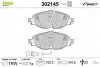Тормозные колодки дисковые VAG A3/Q2/TT/Octavia/Golf/Passat/Tiguan &quot;1,0-2,0 &quot;F &quot;12&gt;&gt; Valeo 302145 (фото 1)
