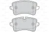 Гальмівні колодки дискові AUDI A4/A5/Q5 "1,8-4,2 "R "07>> Valeo 302157 (фото 2)