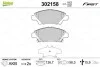 Тормозные колодки дисковые HONDA CR-Z/Jazz/Insight "1,2-1,5 "F "08>> 302158