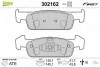 Тормозные колодки дисковые DACIA/RENAULT Logan/Sandero/Twingo &quot;1,0-1,6 &quot;F &quot;12&gt;&gt; Valeo 302162 (фото 1)