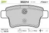 Тормозные колодки дисковые CITROEN C4Picasso &quot;1,6-2,0 &quot;06-13 Valeo 302214 (фото 1)