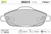 Гальмівні колодки дискові PEUGEOT 3008/308 "F "07-16 Valeo 302215 (фото 1)
