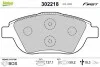 Тормозные колодки дисковые CITROEN/PEUGEOT C3/C4/DS3 &quot;F &quot;09&gt;&gt; Valeo 302218 (фото 1)