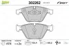 Тормозные колодки дисковые BMW 3/X1 &quot;F &quot;04-15 Valeo 302262 (фото 1)