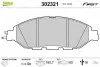 Гальмівні колодки дискові INFINITI/NISSAN Jx/Pathfinder/Murano/QX60 "2,5-3,5 "F "12>> 302321