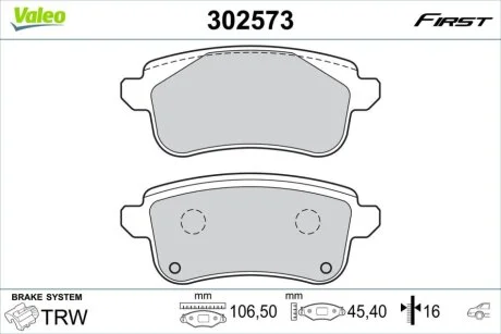 Автозапчасть Valeo 302573