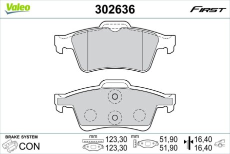 Автозапчасть Valeo 302636