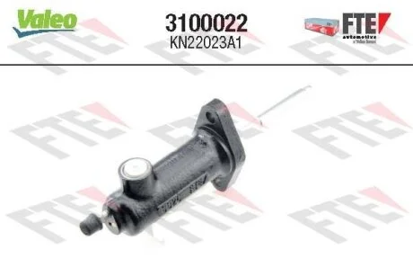 Робочий циліндр зчеплення (22,2мм) MERCEDES S (W116), SL (R107) 3.5 05.71-03.80 Valeo 3100022 (фото 1)