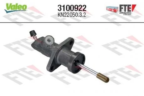 Рабочий цилиндр сцепления Valeo 3100922