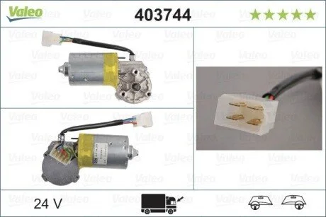 Двигатель стеклоочистителя Valeo 403744