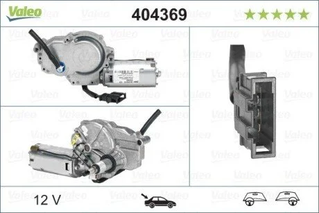 Мотор стеклоочистителя Valeo 404369