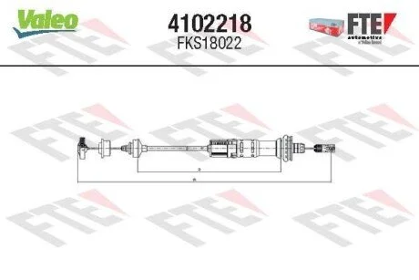 Автозапчасть Valeo 4102218