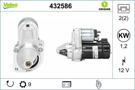 Стартер Valeo 432586