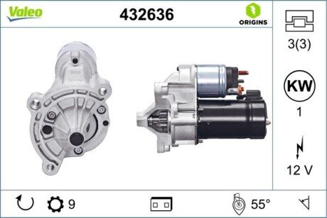 Стартер Valeo 432636