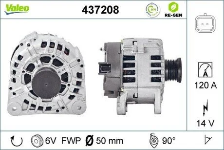 Генератор Valeo 437208