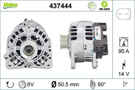 Генератор Valeo 437444