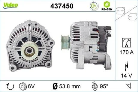 Генератор Valeo 437450