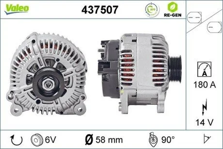 Генератор Valeo 437507