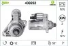 Стартер (12В, 2кВт, новий) AUDI A1, A3, Q2  SEAT ALTEA, ALTEA XL, ATECA, LEON, LEON SC, LEON ST  SKODA FABIA II, KAROQ, OCTAVIA II, OCTAVIA III, ROOMSTER, ROOMSTER PRAKTIK  VW BEETLE 1.4-2.0D 02.09- 438252