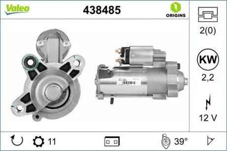 Автозапчастина Valeo 438485